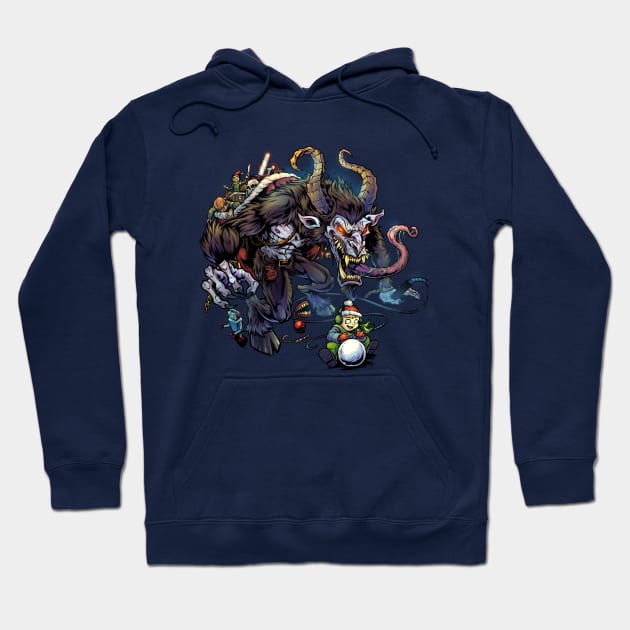 Krampus Hoodie by FlylandDesigns